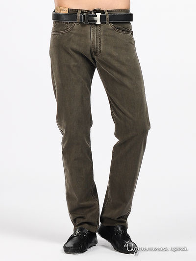 Брюки Marlboro Classics, цвет цвет серо-коричневый