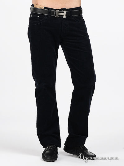 Брюки Marlboro Classics, цвет цвет темно-синий