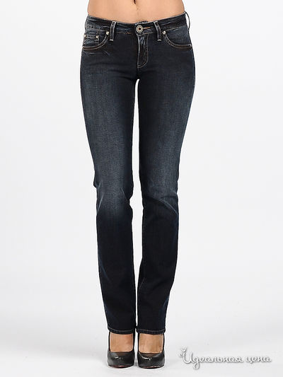 Брюки Marlboro Classics, цвет цвет синий