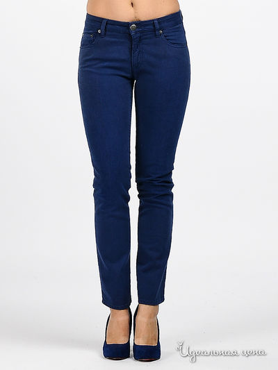 Брюки Marlboro Classics, цвет цвет синий