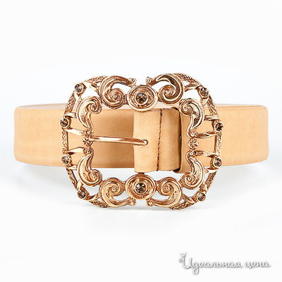 Ремень Roberto Nardi, цвет цвет бежевый