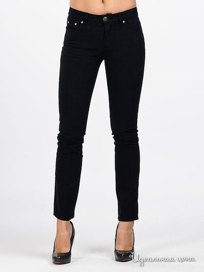 Брюки Marlboro Classics, цвет цвет темно-синий / принт клетка