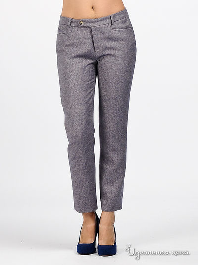 Брюки Marlboro Classics, цвет цвет сливово-серый