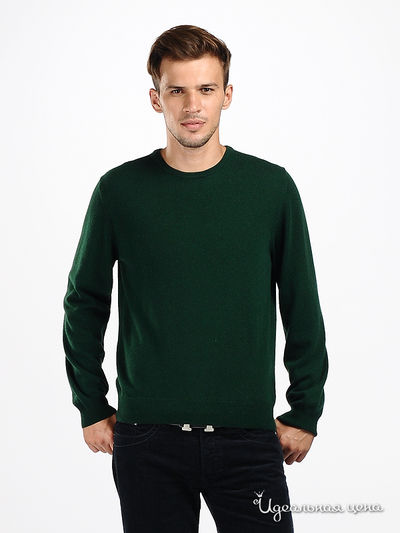 Джемпер Marlboro Classics, цвет цвет темно-зеленый