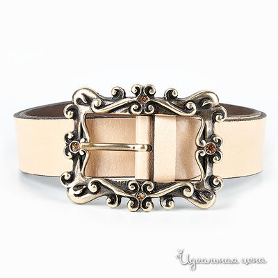 Ремень Roberto Nardi, цвет цвет бежевый