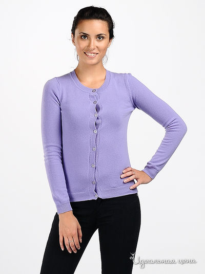 Кардиган Marlboro Classics, цвет цвет сиреневый