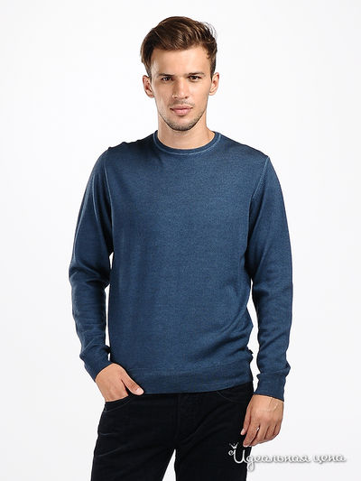 Джемпер Marlboro Classics, цвет цвет синий