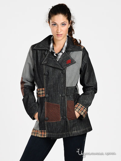 пиджак Depeche&Rosalita&Folia, цвет цвет серый