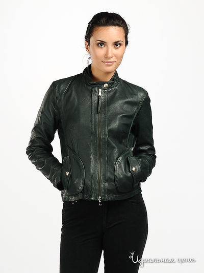 Куртка Marlboro Classics, цвет цвет темно-зеленый