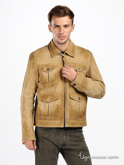 Куртка Marlboro Classics, цвет цвет бежевый