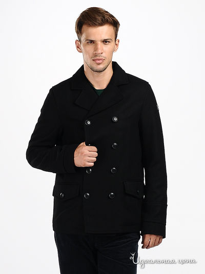 Пальто Marlboro Classics мужское, цвет черный