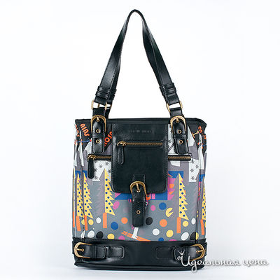 Сумка Depeche&Rosalita&Folia, цвет цвет черный/серый