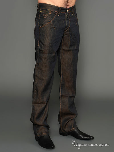 Джинсы Ferre, Trussardi, Armani, цвет цвет темно-коричневый