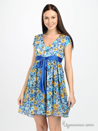 Платье MadamT, цвет цвет голубой