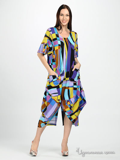 Платье MadamT, цвет цвет мультиколор