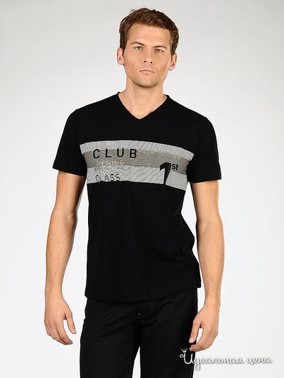 Футболка Ferre, Trussardi, Armani, цвет цвет черный