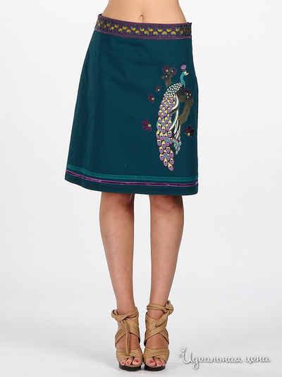 Юбка Depeche&Rosalita&Folia, цвет цвет бирюзовый