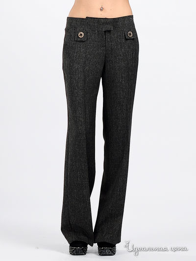 Брюки MadamT, цвет цвет серый