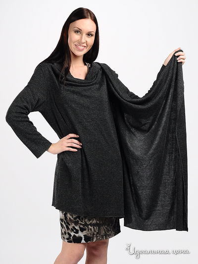 Кофта MadamT, цвет цвет серый