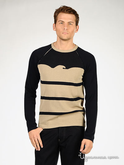 Джемпер Ferre, Trussardi, Armani, цвет цвет бело-синий