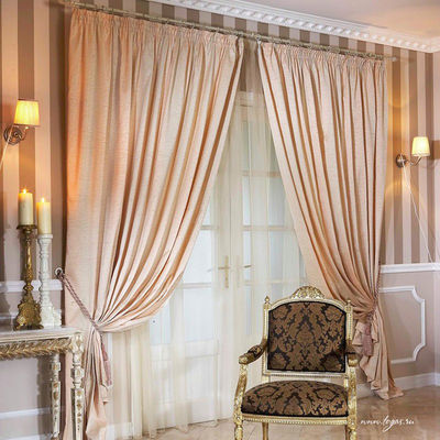 Шторы Togas, цвет цвет персиковый