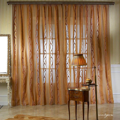 Органза Togas, цвет цвет терракотовый