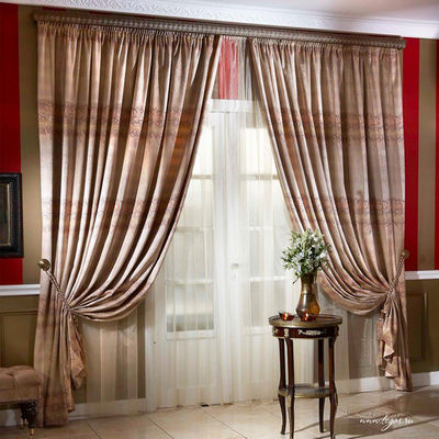 Шторы Togas, цвет цвет терракотовый