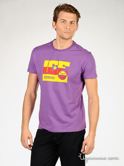 Футболка Ferre, Trussardi, Armani, цвет цвет фиолетовый