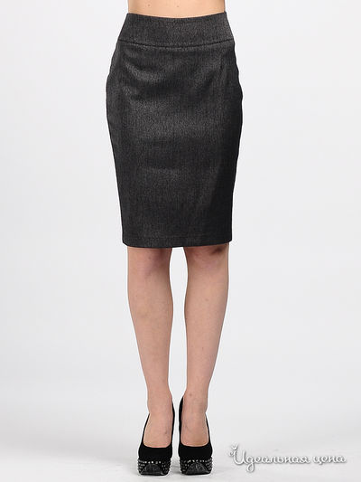 Юбка MadamT, цвет цвет серый