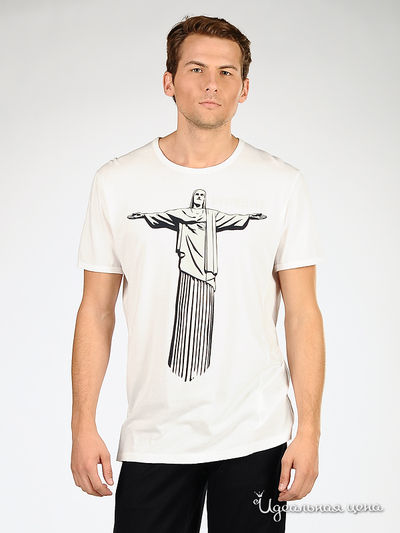 Футболка Ferre, Trussardi, Armani, цвет цвет белый