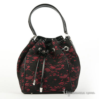 Сумка Lancaster, цвет цвет черный / красный