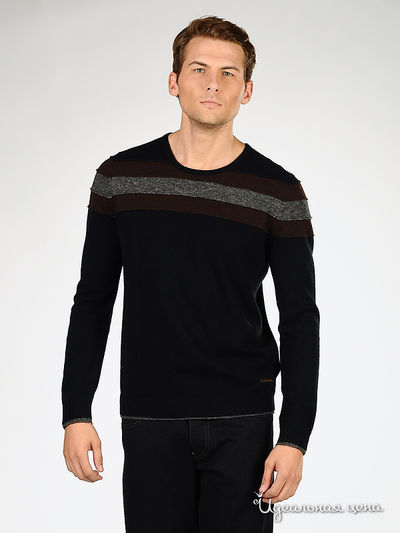 Джемпер Ferre, Trussardi, Armani, цвет цвет темно-синий