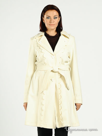 пальто Steinberg, цвет цвет молочный