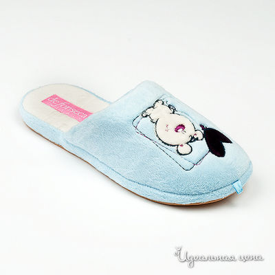 Тапочки De Fonseca, цвет цвет голубой