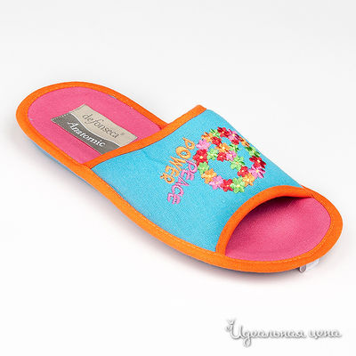 Тапочки De Fonseca, цвет цвет голубой