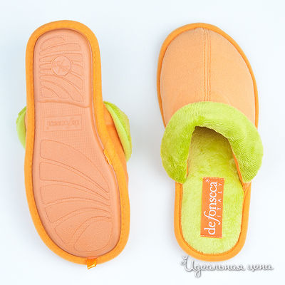 Тапочки De Fonseca женские, цвет оранжевый