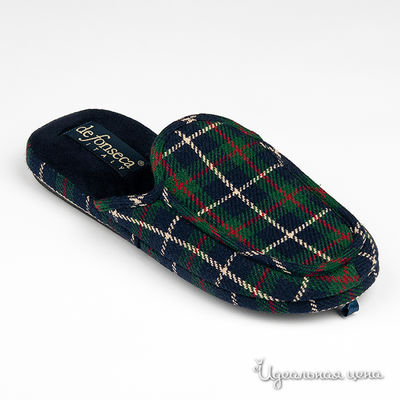 Тапочки De Fonseca, цвет принт клетка