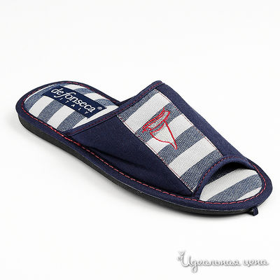 Тапочки De Fonseca, цвет цвет темно-синий