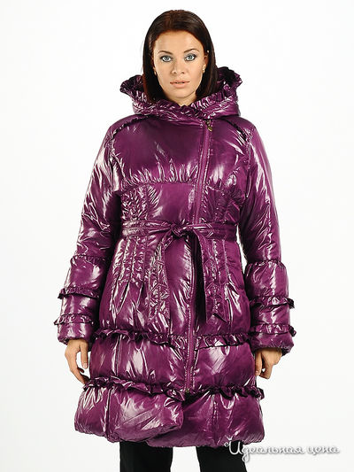 Пуховик Steinberg, цвет цвет фиолетовый