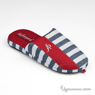 Тапочки De Fonseca, цвет цвет бордовый