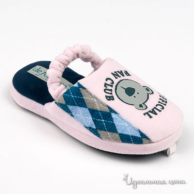 Тапочки De Fonseca, цвет цвет розовый