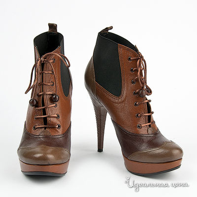 Ботильоны Tuffoni&Piovanelli, цвет цвет коричневый