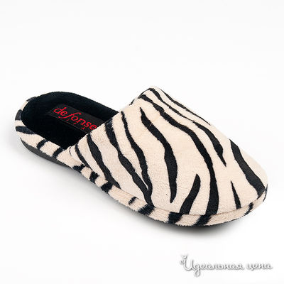 Тапочки De Fonseca, цвет принт полоска