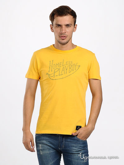 Футболка Double Black, цвет цвет желтый
