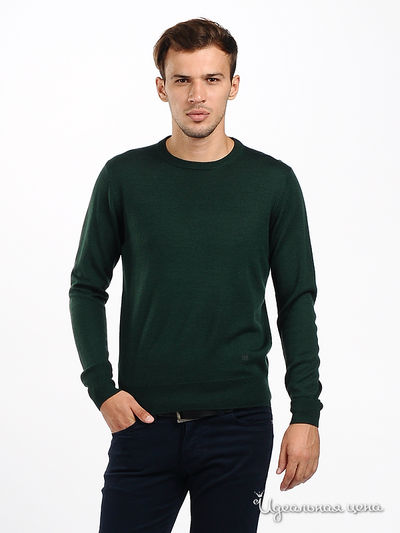 Джемпер Double Black, цвет цвет темно-зеленый