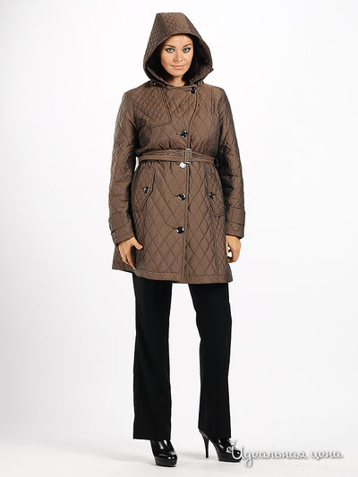 Куртка Steinberg женская, цвет коричневый
