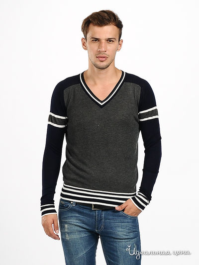 Джемпер Double Black, цвет цвет серый