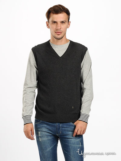 Джемпер Double Black, цвет цвет серый