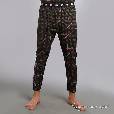 термобельё Burton, цвет чёрный/принт