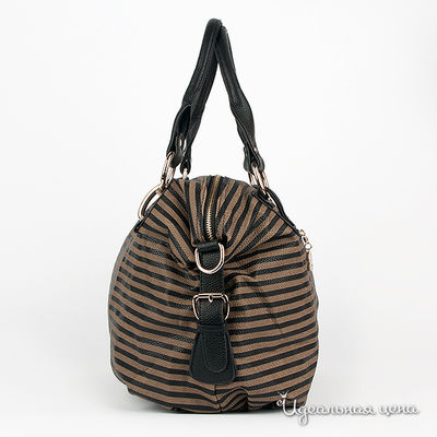 Сумка Fancy, цвет цвет черный / коричневый